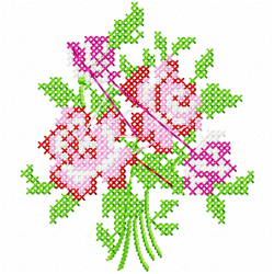 Cross Stitches Embroidery Design 7 Cross Stitches Embroidery Design 7